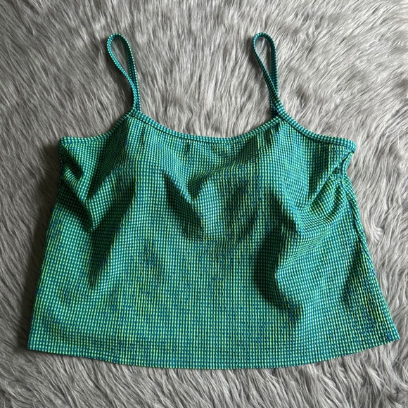 Baltex Other - Baltex Swimsuit Tank Top Womens Size 20W Green Blue Swimwear